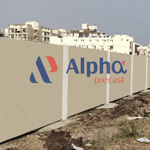 Residential Land Heavy Duty Precast Boundary Wall