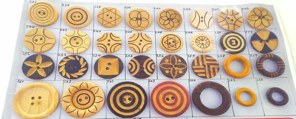 Wooden Buttons