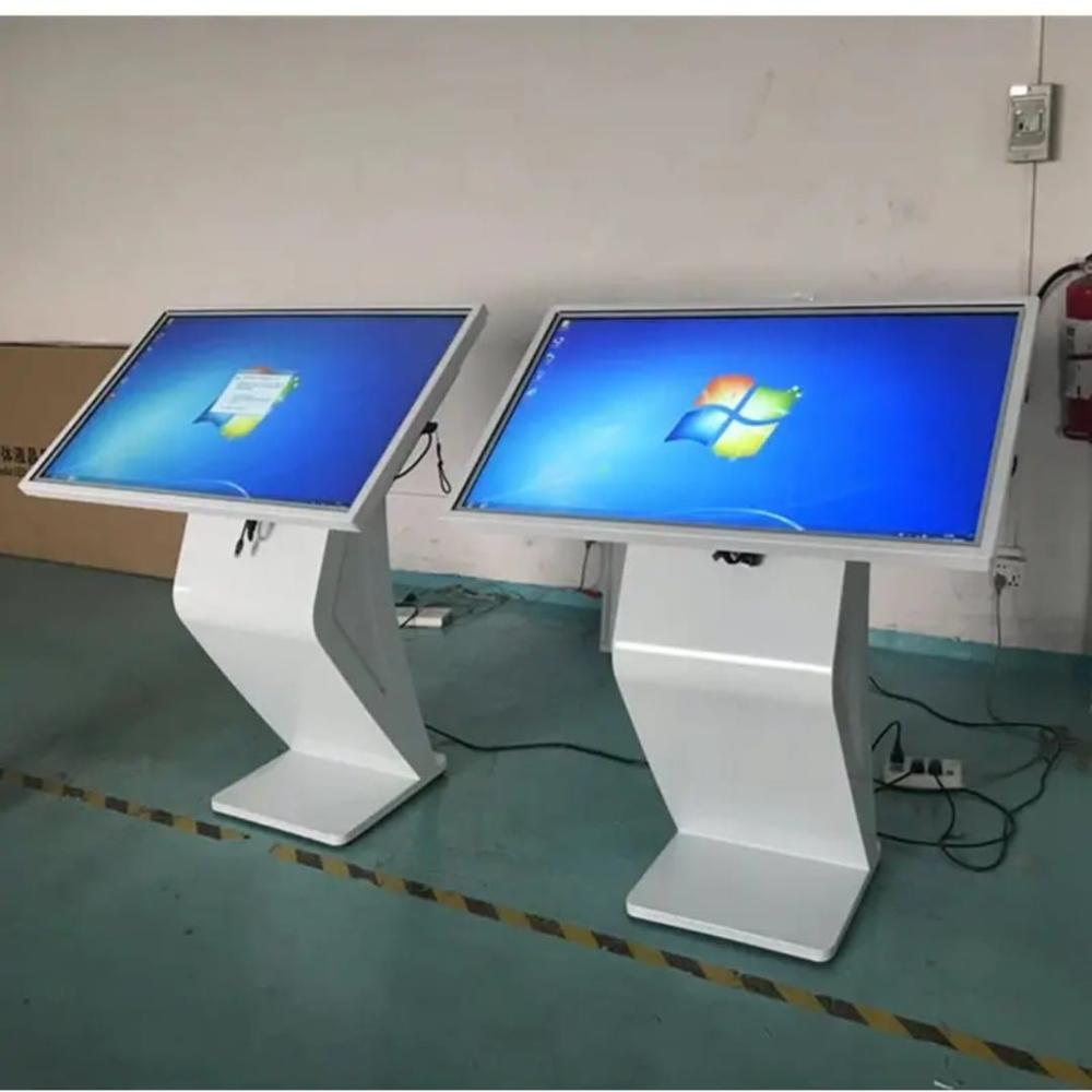 K Shape Advertising Kiosk