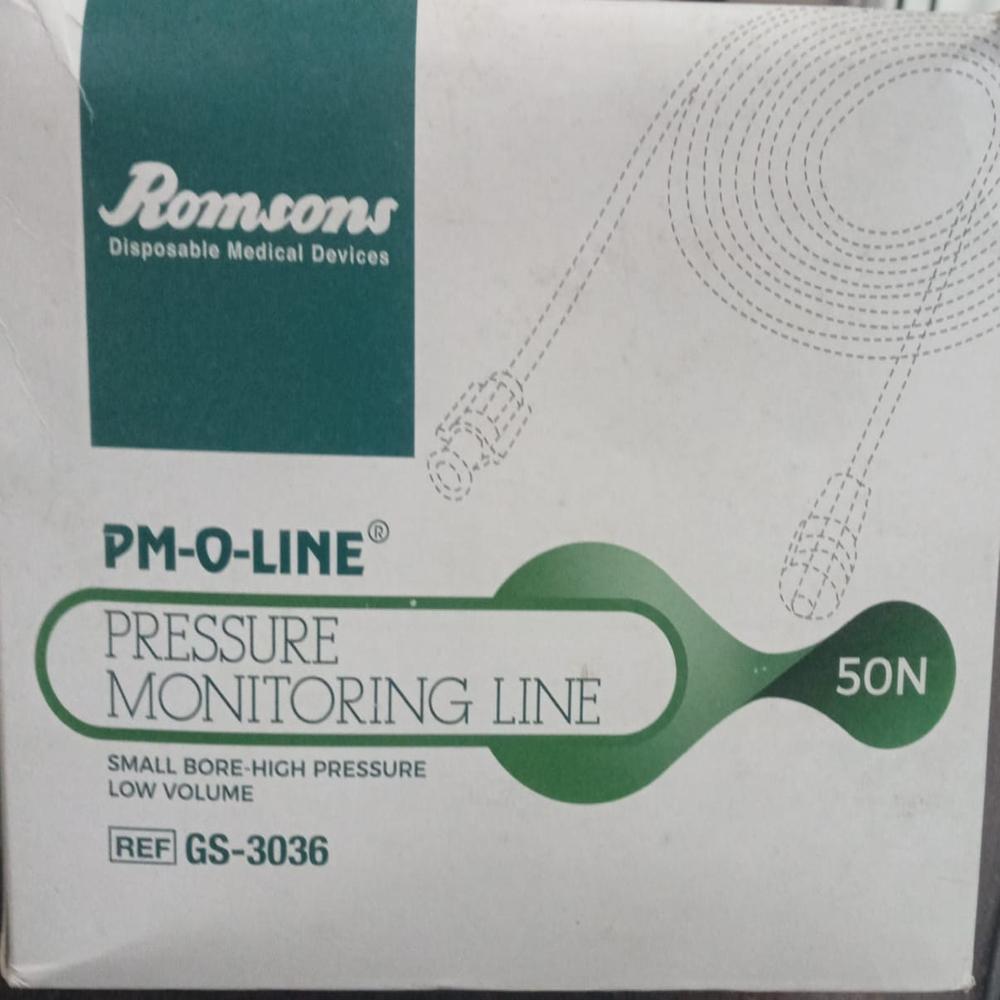 PRESSURE MONITORING LINE