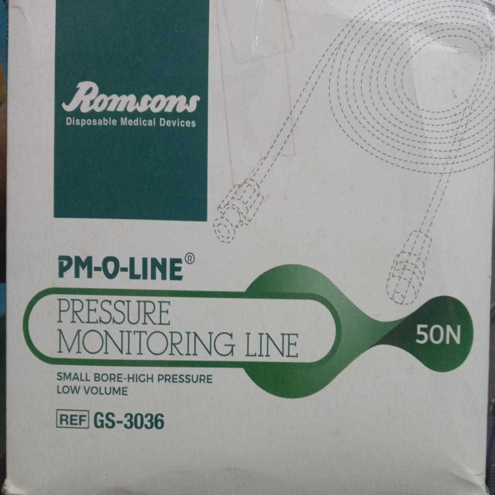 PRESSURE MONITORING LINE