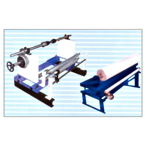 Unwinding Rewinding Machine - Color: Blue/grey