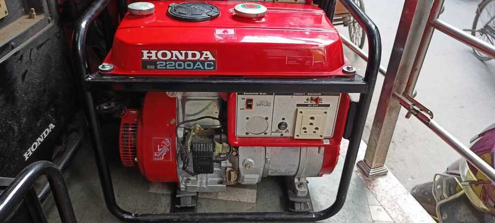 Portable 2200 Ac Used Honda Generator - Phase: Three Phase