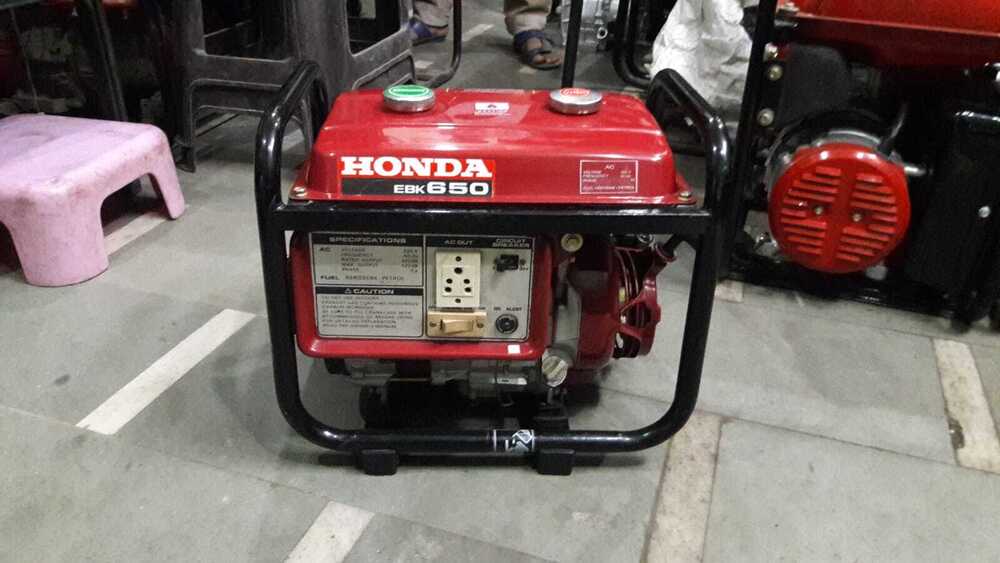 Ebk 650 Honda Generator - Phase: Three Phase
