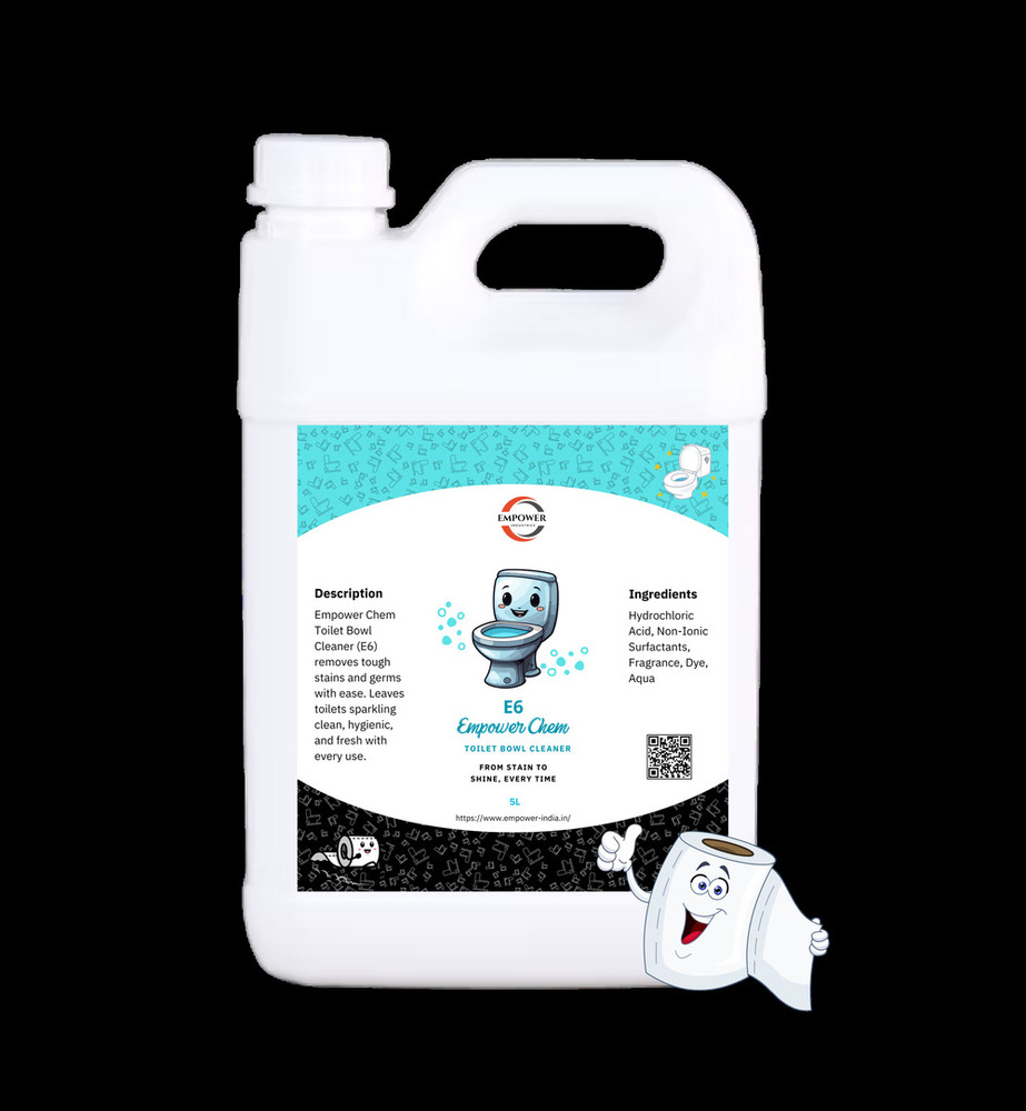 E6 Empower Chem Toilet Bowl Cleaner - Color: White