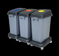 3-CLASSIFICATION BIN WITH WHEEL