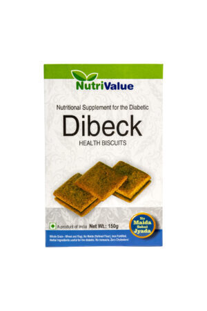 Nutrivalue Dibeck Health Biscuits For Diabetic - Age Group: Adults