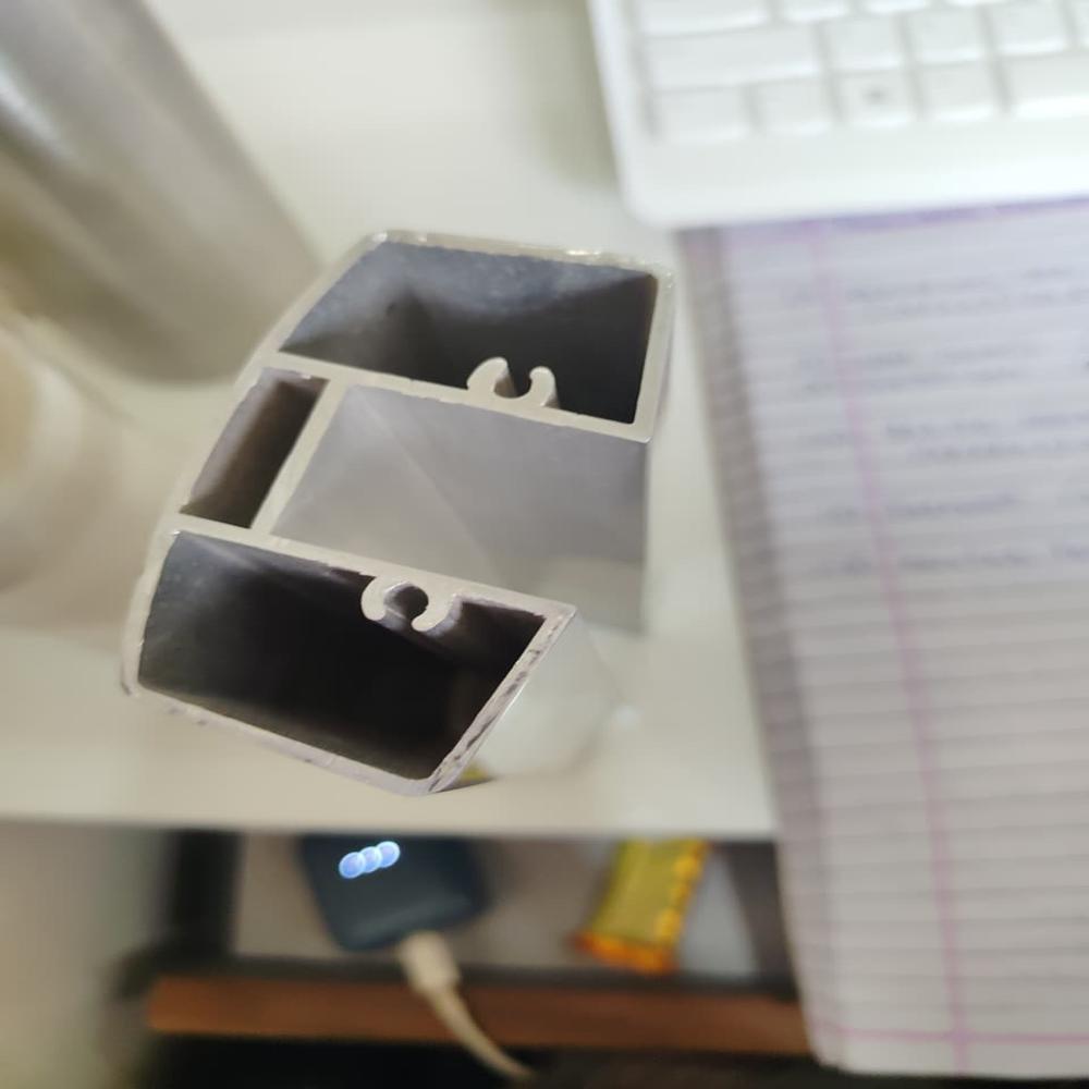 Aluminium Glass Balcony Railing Profile Top