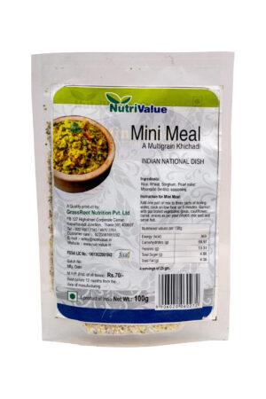 Nutrivalue Mini Meal - Age Group: Adults
