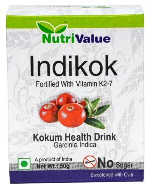 Kokum Health Drink, 10 Sachets, Sweetened Using Stevia - Capacity: 50g Milliliter (Ml)