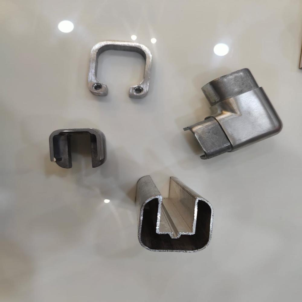 Aluminium Railing Accessories - Color: White