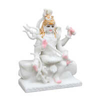 2 Feet Marble Shiva Statue