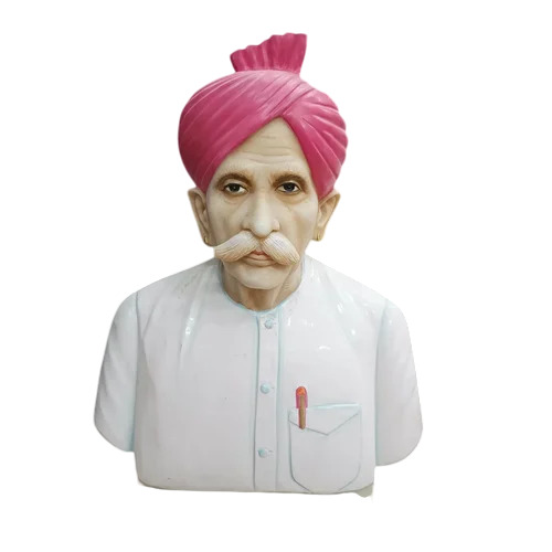 1.5 Feet Marble Human Statue - Color: White