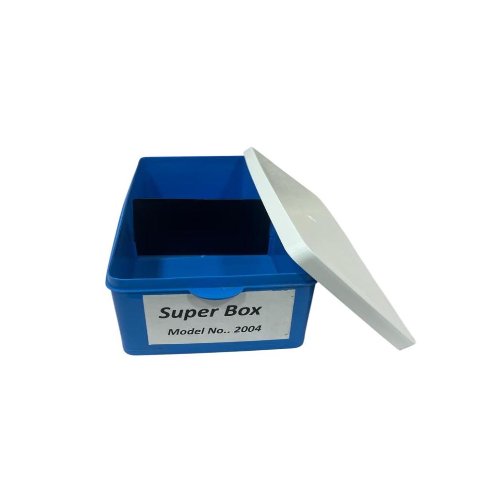 Automobile Spare Parts Storage Boxes - Color: Blue White