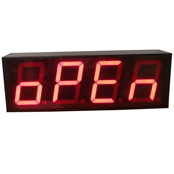 जंबो एलईडी रिमोट डिस्प्ले (4 इंच 4 डिजिट और IP65 या उससे ऊपर)