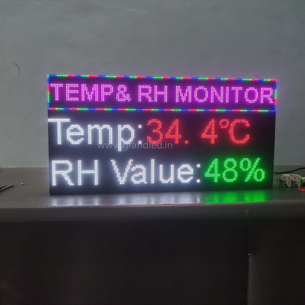 Temperature Monitor Display