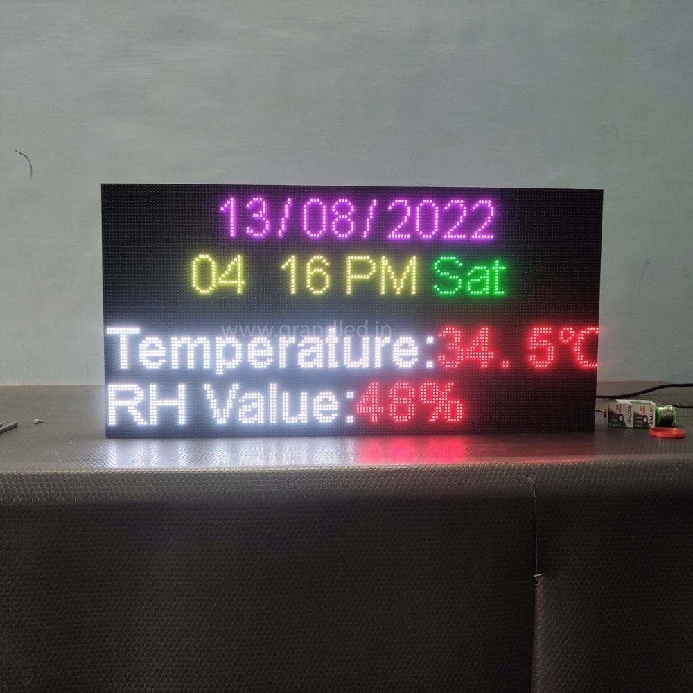 Temperature Monitor Display