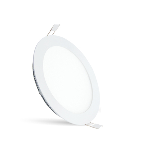 Led Round Panel Light - Color: White
