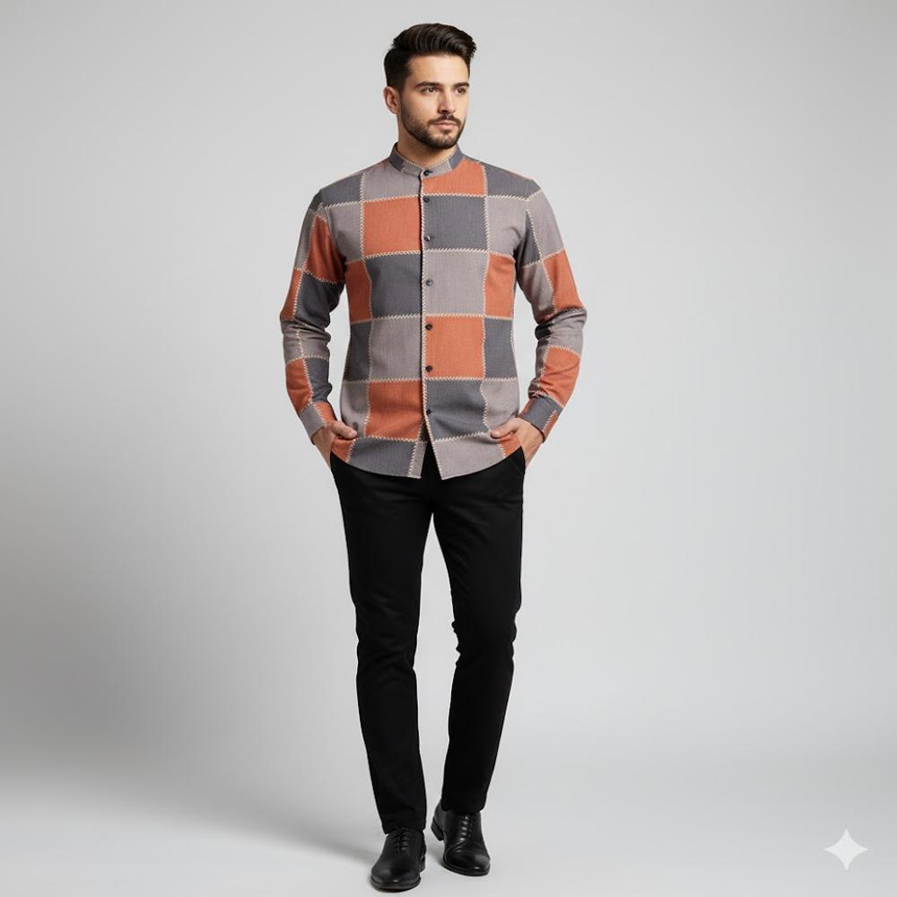 Chex Design Fabric ,digital print fabric