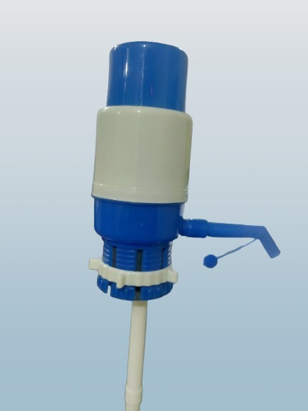 Manual Dispenser Pump - Color: White / Blue