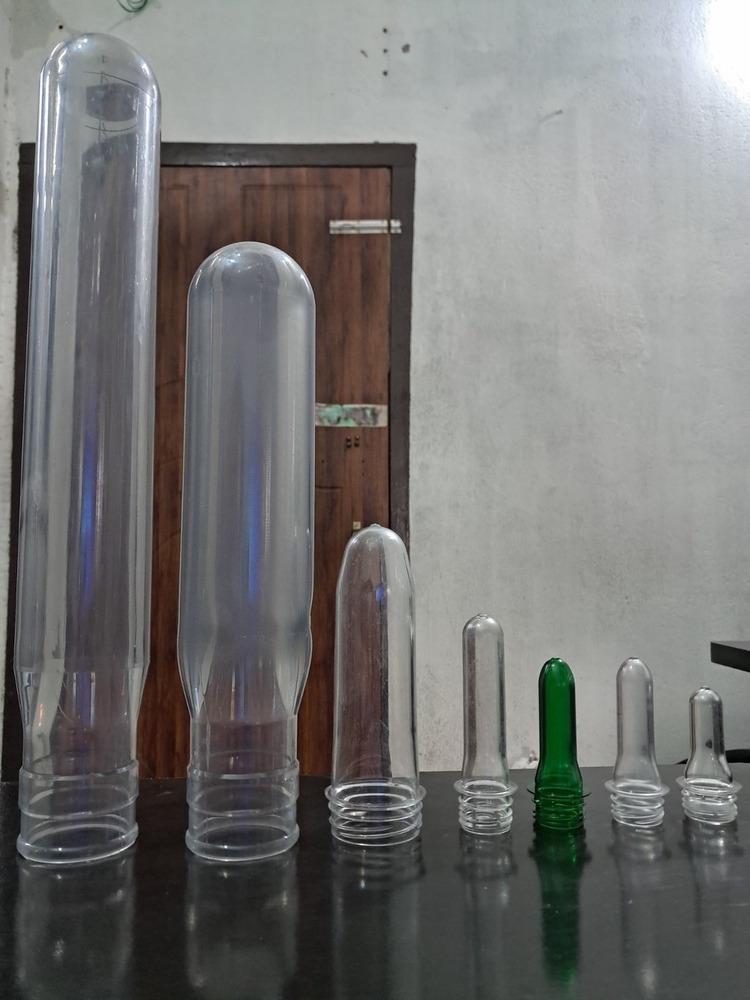 Transparent Plastic Preform - Hardness: Rigid