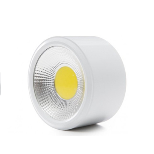Button Round Spot Light - Color: White
