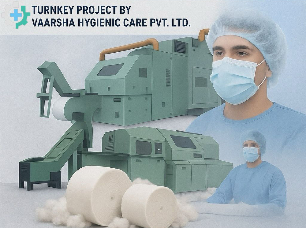 Absorbent Surgical Cotton Roll Making Plant - Features: High Quality