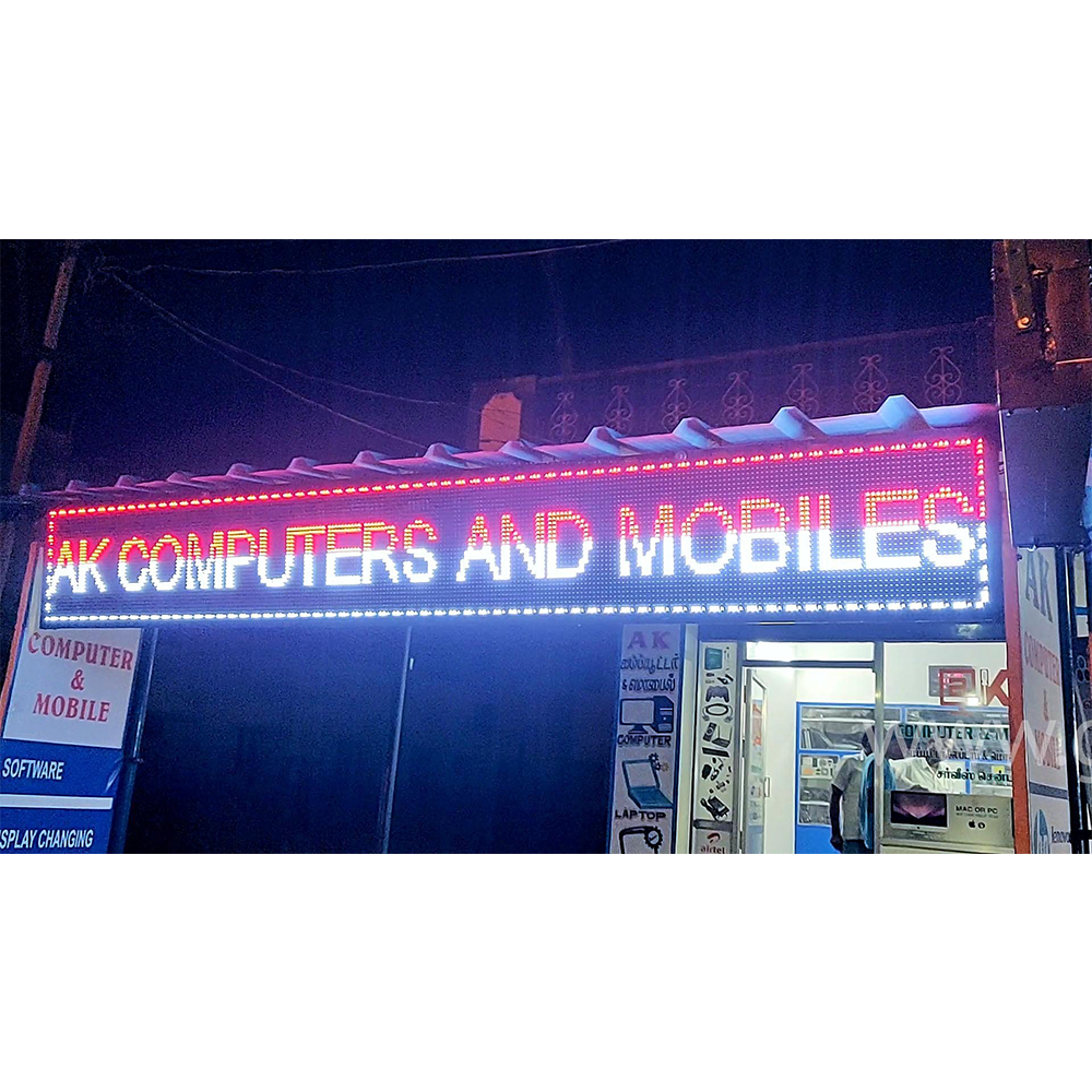 Dual Color Led Display Board - Body Material: Steel