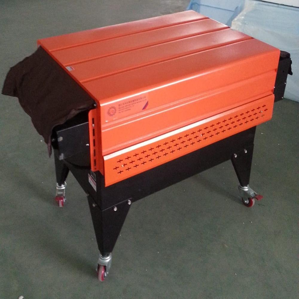 Shrink Wrap Chamber Machine - Plastic, 1250x740x670mm, Transparent | Semi-automatic, 8 Pcs/min Capacity, Human Machine Interface Control, 1 Year Warranty