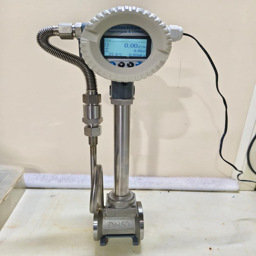 Vortex Thermal Flow Meter Accuracy: High %