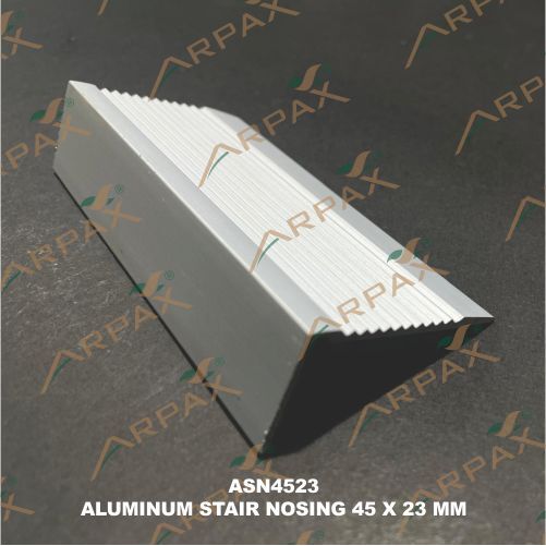 Asn4523 45 X 23Mm Aluminium Stair Nosing - Application: Industrial
