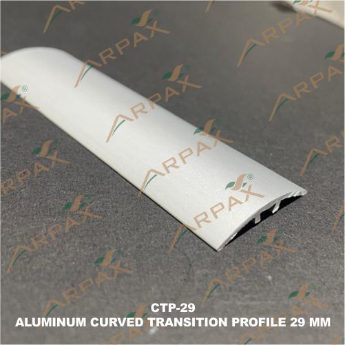 Ctp-29 Aluminum Curved Transition Profile - Color: White
