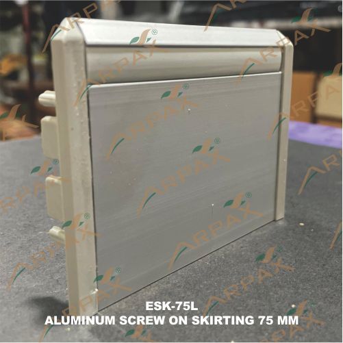 Esk-75L Aluminum Screw On Skirting - Color: White