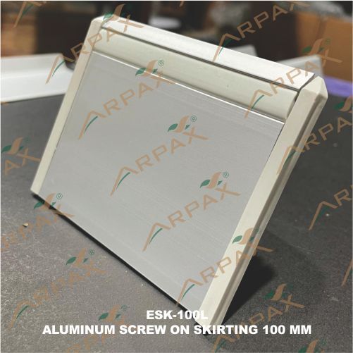 Esk-100L Aluminum Screw On Skirting - Color: White