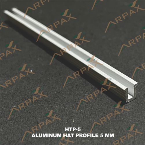 Htp-5 Aluminum Hat Profile - Color: Silver