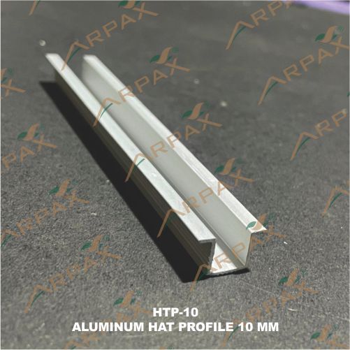Htp-10 Aluminum Hat Profile - Color: Silver
