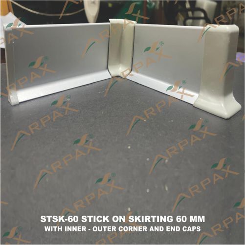 Stsk-60 Stick On Skirting - Color: White