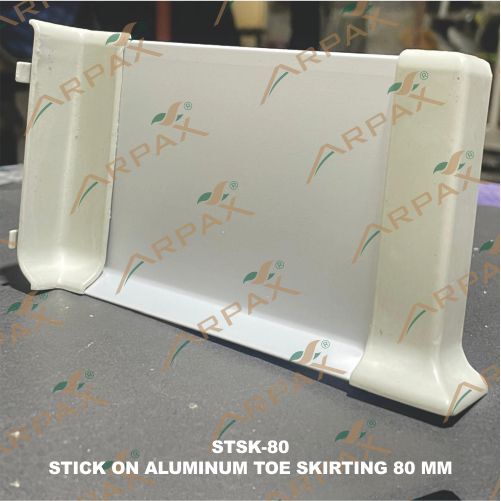Stsk-80 Stick On Alumium Toe Skirting - Color: White