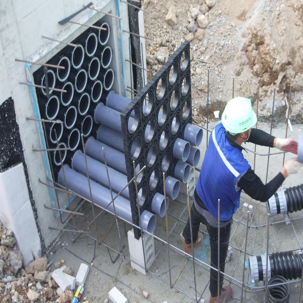 Pvc Base And Intermediate Spacer - Color: Grey