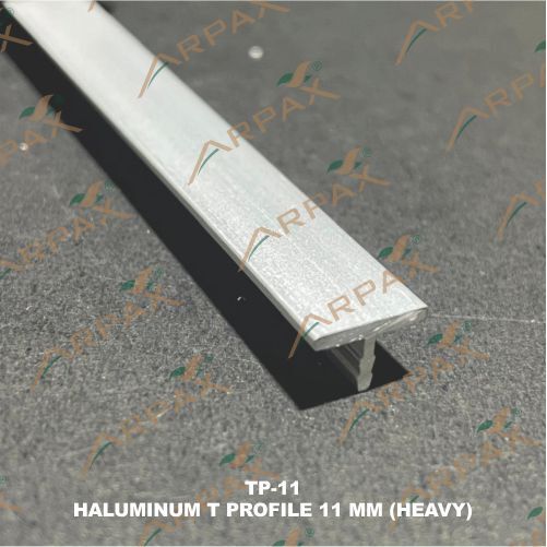 Tp-11 Heavy Aluminum T Profile - Color: White
