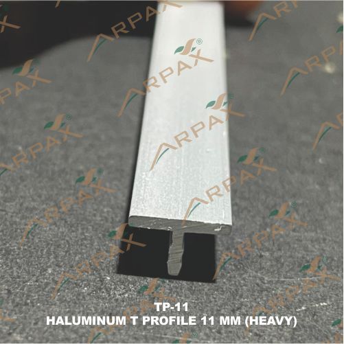 Tp-11 Heavy Aluminum T Profile - Color: White