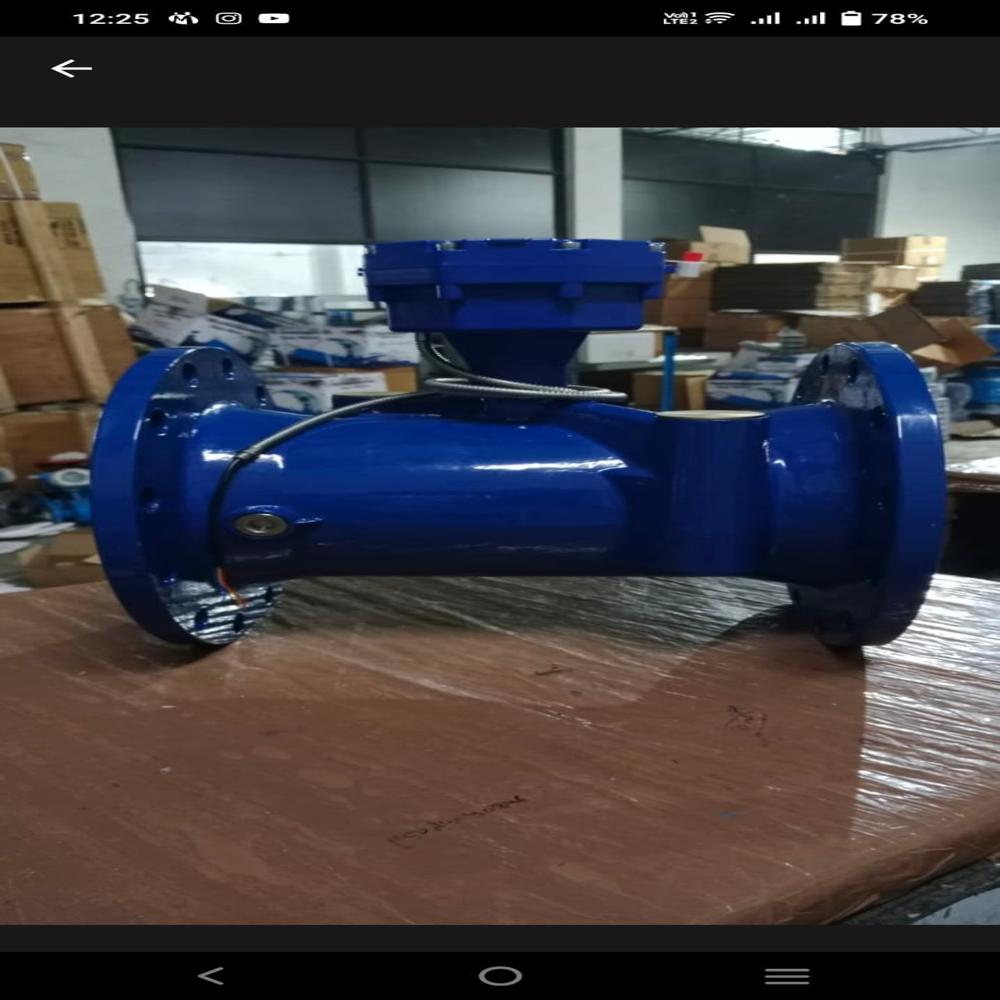 Pipe Type Ultrasonic Flow Meter Accuracy: High %