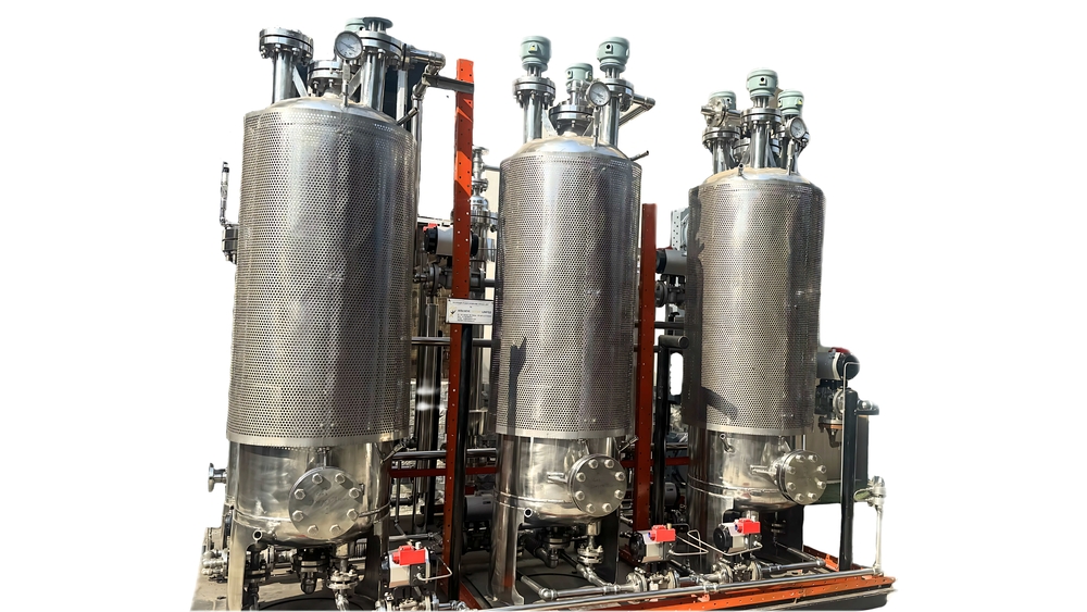 Hydrogen Purification Unit - Dimension (L*W*H): 1200 Mm A 800 Mm A 1600 Mm Millimeter (Mm)