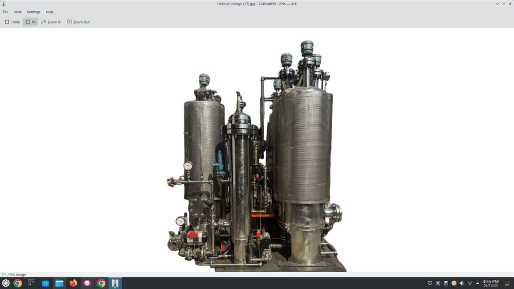 Hydrogen Gas Drying and Purification Unit