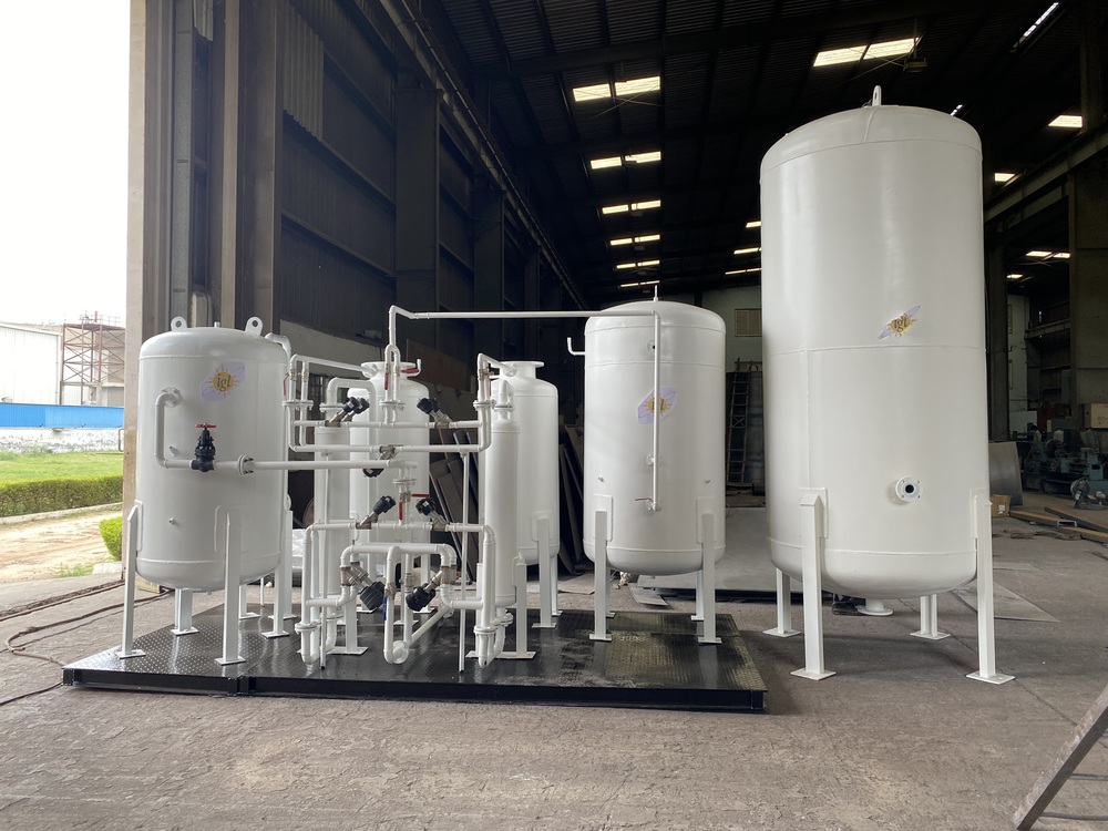 Medical Oxygen Gas Plant - Material: Stainless Steel