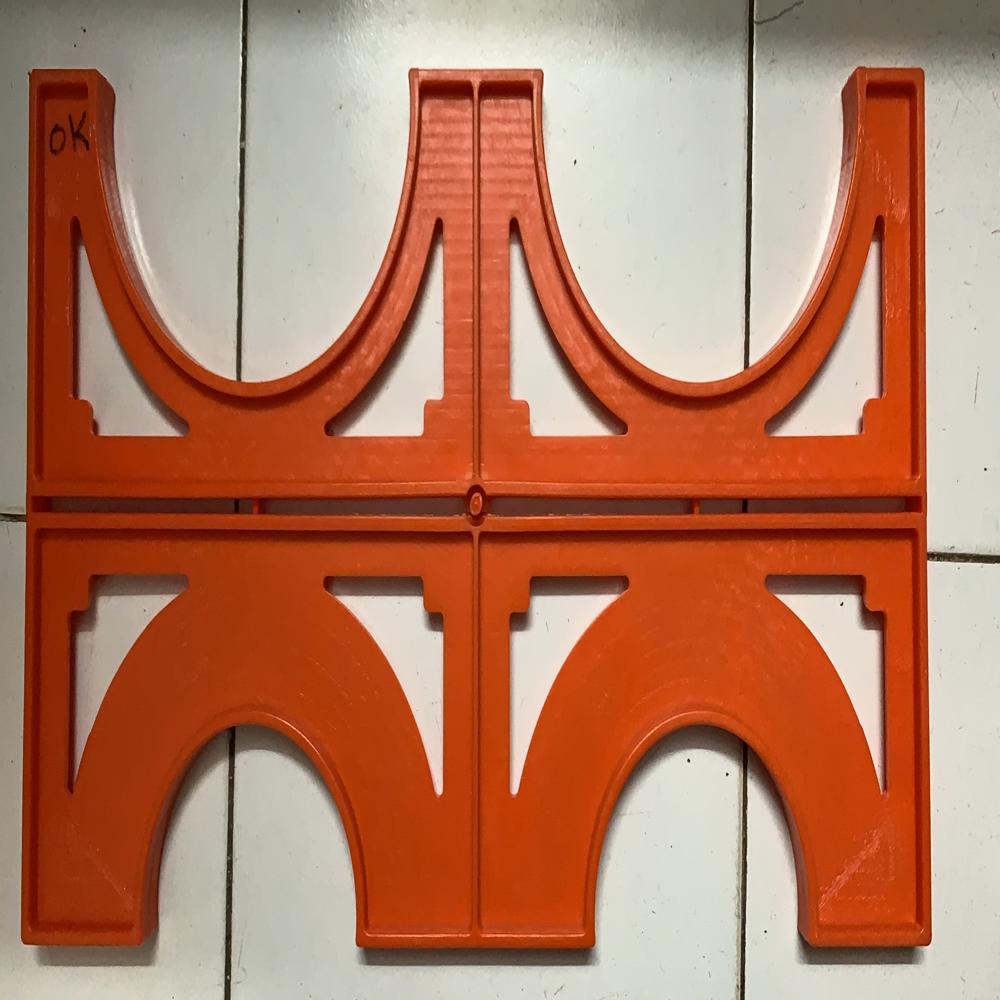 Dwc Pipe Spacer - Color: Orange