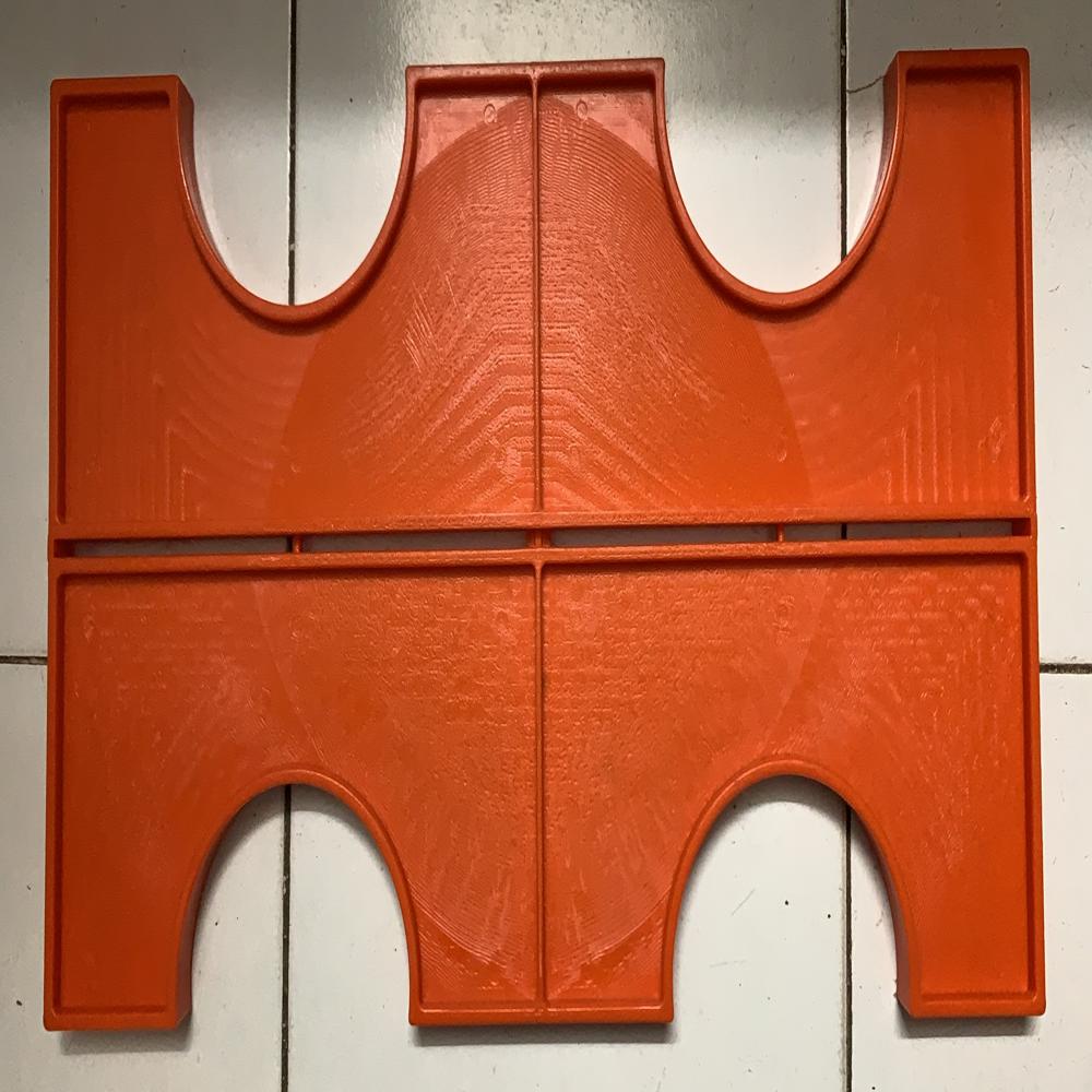 Dwc Pipe Spacer - Color: Orange