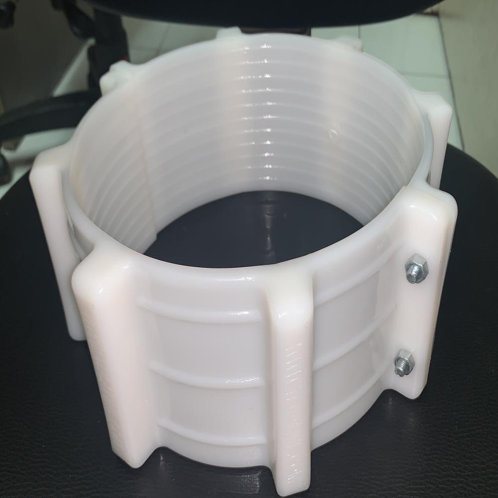 Pipe Roller Spacer - Color: Orange