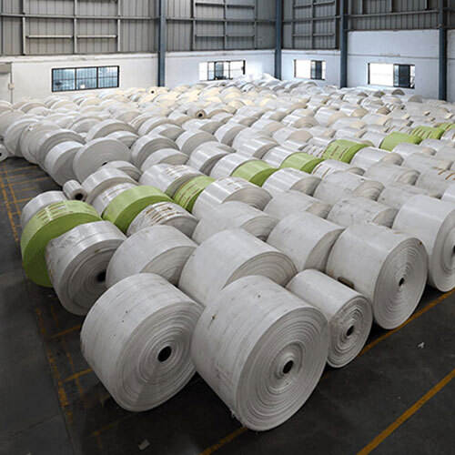 Pp Woven Fabric - Color: White