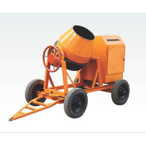 Half Bag Concrete Mixer - Color: Orange